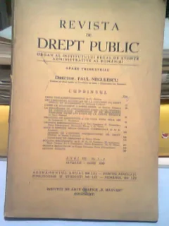 REVISTA DE DREPT PUBLIC NR.1-2/1932
