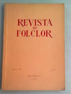 REVISTA DE ETNOGRAFIE SI FOLCLOR NR.1/1958