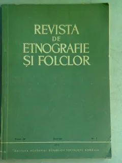 REVISTA DE ETNOGRAFIE SI FOLCLOR NR.1/1979