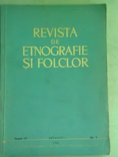 REVISTA DE ETNOGRAFIE SI FOLCLOR NR.2/1965