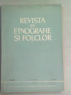 REVISTA DE ETNOGRAFIE SI FOLCLOR NR.2/1968