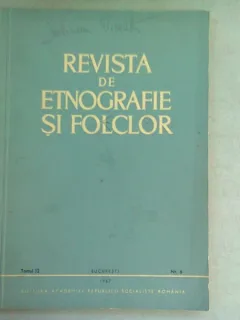 REVISTA DE ETNOGRAFIE SI FOLCLOR NR.6/1967