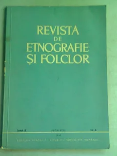 REVISTA DE ETNOGRAFIE SI FOLCLOR NR.6/1967