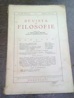 REVISTA DE FILOSOFIE NR.2/1929