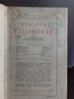 REVISTA DE FILOSOFIE NR.3-4/1931