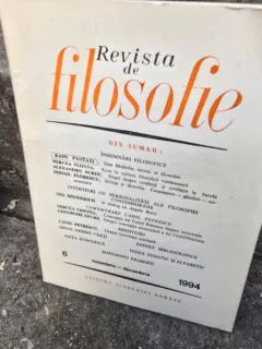 Revista de filosofie nr.6/1994