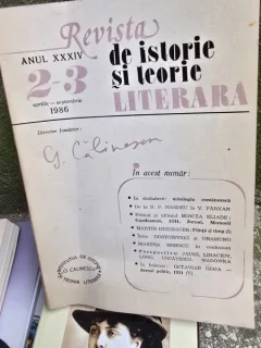 Revista de Istorie si Teorie Literara - Nr. 2-3 Anul XXXIV 1986