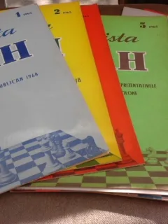 Revista de Sah 1965, 12 numere  (1-12)