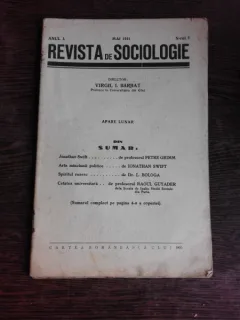 REVISTA DE SOCIOLOGIE NR.5/1931