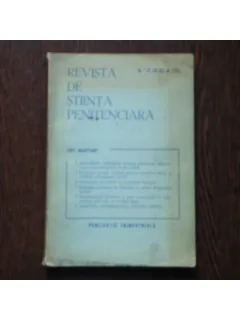 Revista de stiinta penitenciara Nr 12