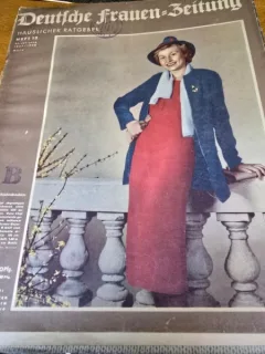 Revista Deutsche Frauen Zeitung Heft 12/marz 1937-1938