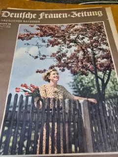 Revista Deutsche Frauen Zeitung Heft 16/mai 1937-1938