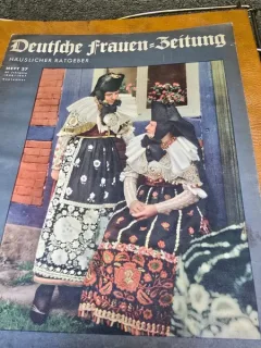 Revista Deutsche Frauen Zeitung Heft 27/september 1936-1937