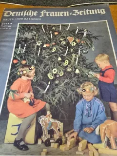 Revista Deutsche Frauen Zeitung Heft 6/dezember 1937-1938