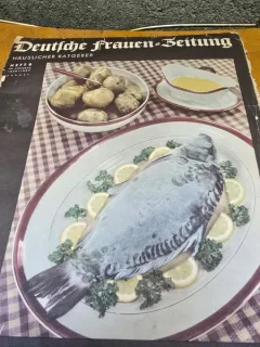 Revista Deutsche Frauen Zeitung Heft 8/januar 1936-1937