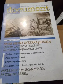 Revista Documnet nr.2/2003  Buletinul arhivelor militare romane