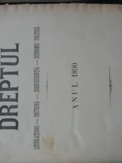 Revista Dreptul, anul XIX, 1890