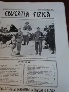 Revista Educatia Fizica anul IX numarul 1-3 - ianuarie-februarie-martie 1931