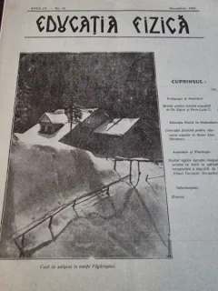 Revista Educatia Fizica anul IX numarul 12 - decembrie 1931