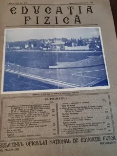 Revista Educatia Fizica anul VIII numarul 9-10 - septembrie-octombrie 1930