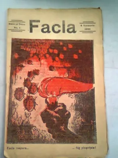 REVISTA FACLA NR.1/IANUARIE 1923  (FACLA REAPARE....)