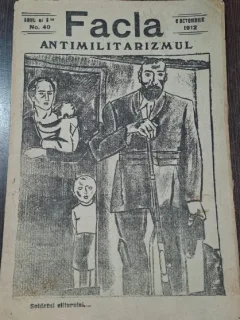 Revista Facla nr.40/1912 Articol Principal Antimilitarizmul