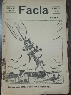 Revista Facla nr.9/1913 Articol Principal Presa