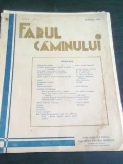 REVISTA FARUL CAMINULUI DECEMBRIE 1933