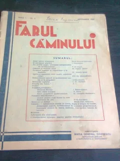 REVISTA FARUL CAMINULUI SEPTEMBRIE 1933