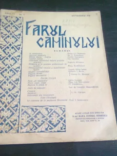 REVISTA FARUL CAMINULUI SEPTEMBRIE 1938