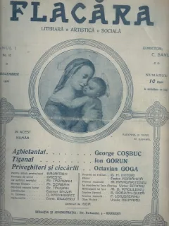 Revista Flacara nr. 10 din decembrie 1911