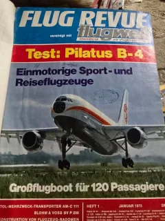 REVISTA FLUGWELT (FLUG REVUE) - 12 NUMERE 1973