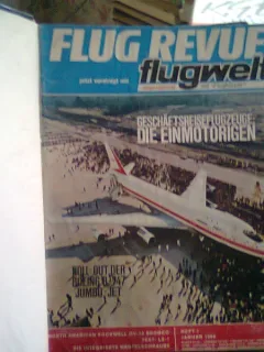 REVISTA FLUGWELT  (FLUG REVUE) - 9 NUMERE 1970