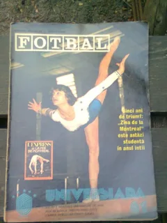Revista Fotbal. Universiada'81
