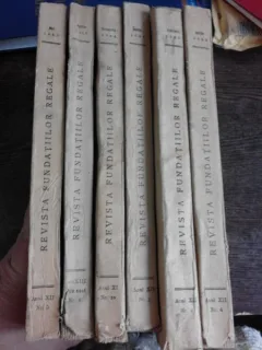 REVISTA FUNDATIILOR REGALE, 6 EXEMPLARE NR.4/1945, 2/1945, 3/1945, 10/1944, 4/1945