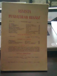 Revista fundatiilor regale no.11 Noiembrie 1939