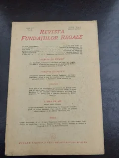 REVISTA FUNDATIILOR REGALE NR.12/1947