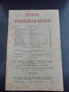 REVISTA FUNDATIILOR REGALE NR.2/1943