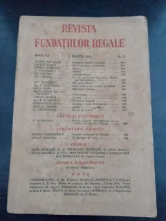 REVISTA FUNDATIILOR REGALE NR.3/1944
