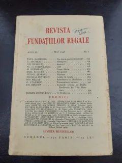 REVISTA FUNDATIILOR REGALE NR.5/1936