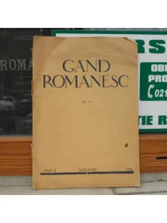 REVISTA GAND ROMANESC , NR. 11 , ANUL II , NOIEMBRIE , 1934
