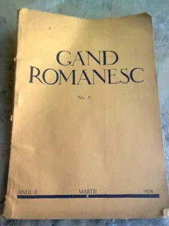 REVISTA GAND ROMANESC , NR. 3 , ANUL II , MARTIE , 1934
