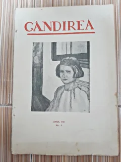 Revista Gandirea, anul VII, nr.1/1927 (Rainer Maria Rilke, I.M. Sadoveanu, V.Voiculescu...)
