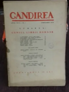 REVISTA GANDIREA NR.2/FEBRUARIE  1938