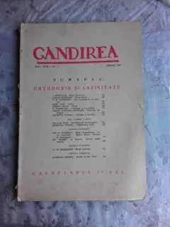 REVISTA GANDIREA NR.4/1939