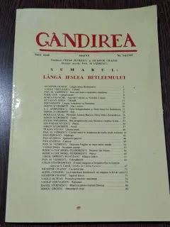 Revista Gandirea nr.5-6/1997 Articol principal Langa Ieslea Betleemului