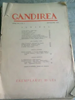REVISTA GANDIREA NR.7/1935