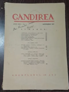 Revista Gandirea nr.7/1937 Articol principal Ideea de Dumnezeu in fata Ratiunii