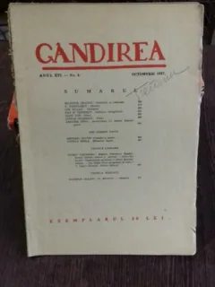 REVISTA GANDIREA NR.8/OCTOMBRIE 1937