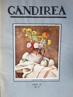 Revista Gandirea,Anul III,NR.15,Vedenia de Gib Mihaescu,inedita